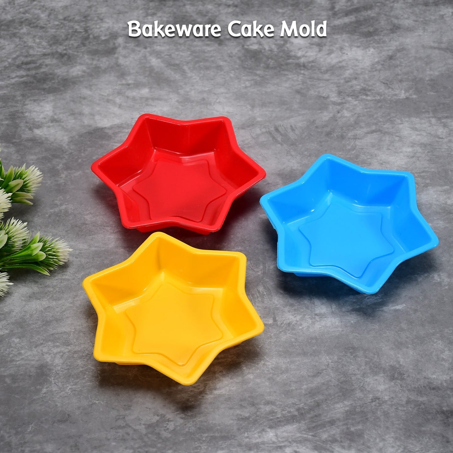 2726 MIX SHAPE CAKE CUP LINERS I SILICONE BAKING CUPS 