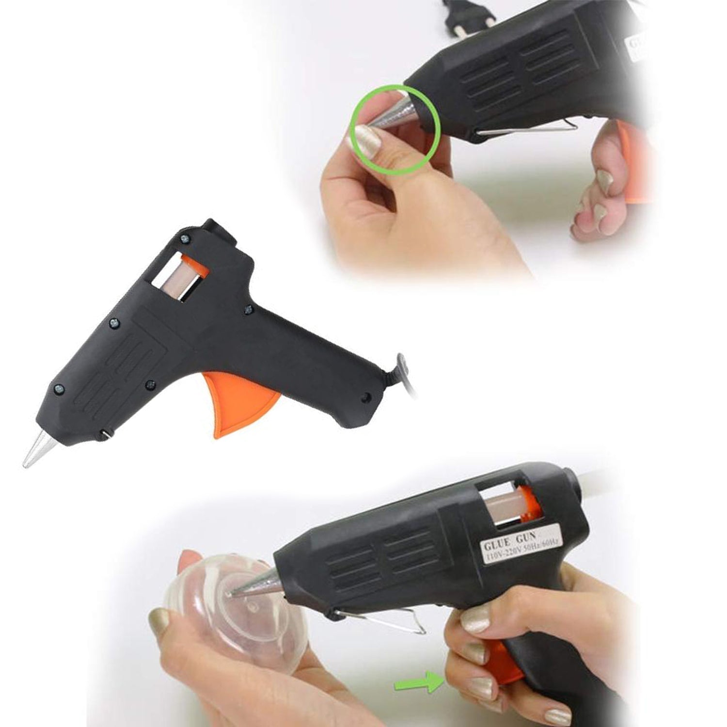 0557A Professional Hot Melt Glue Gun with Rapid Heating and Quick Melt Glue Gun For Multiuse 