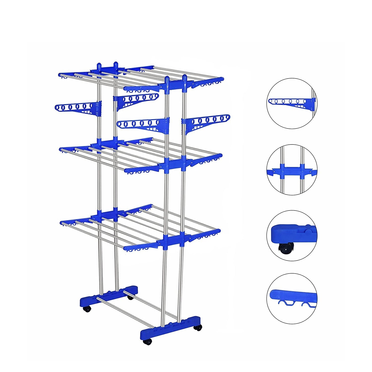 0733 Stainless Steel Cloth Drying Stand 