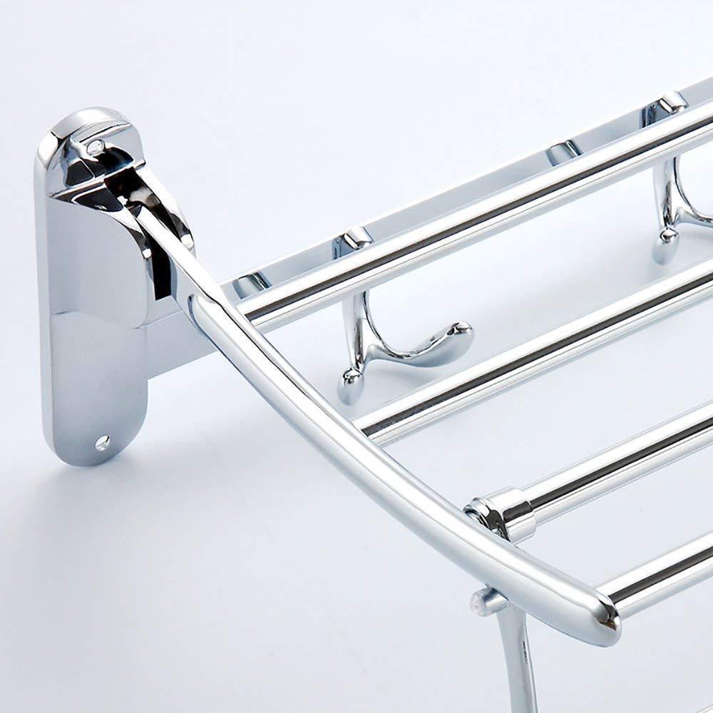 314_Bathroom Accessories Stainless Steel Folding Towel Rack 