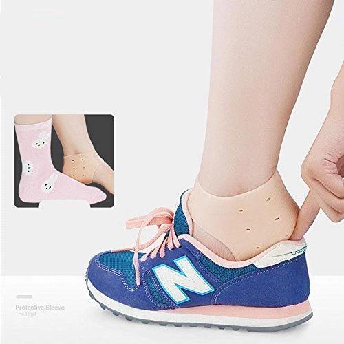 339 Moisturizing Skin Softening Silicone Gel for Dry Cracked Heel Repair (Multicolour) Dukan Daily