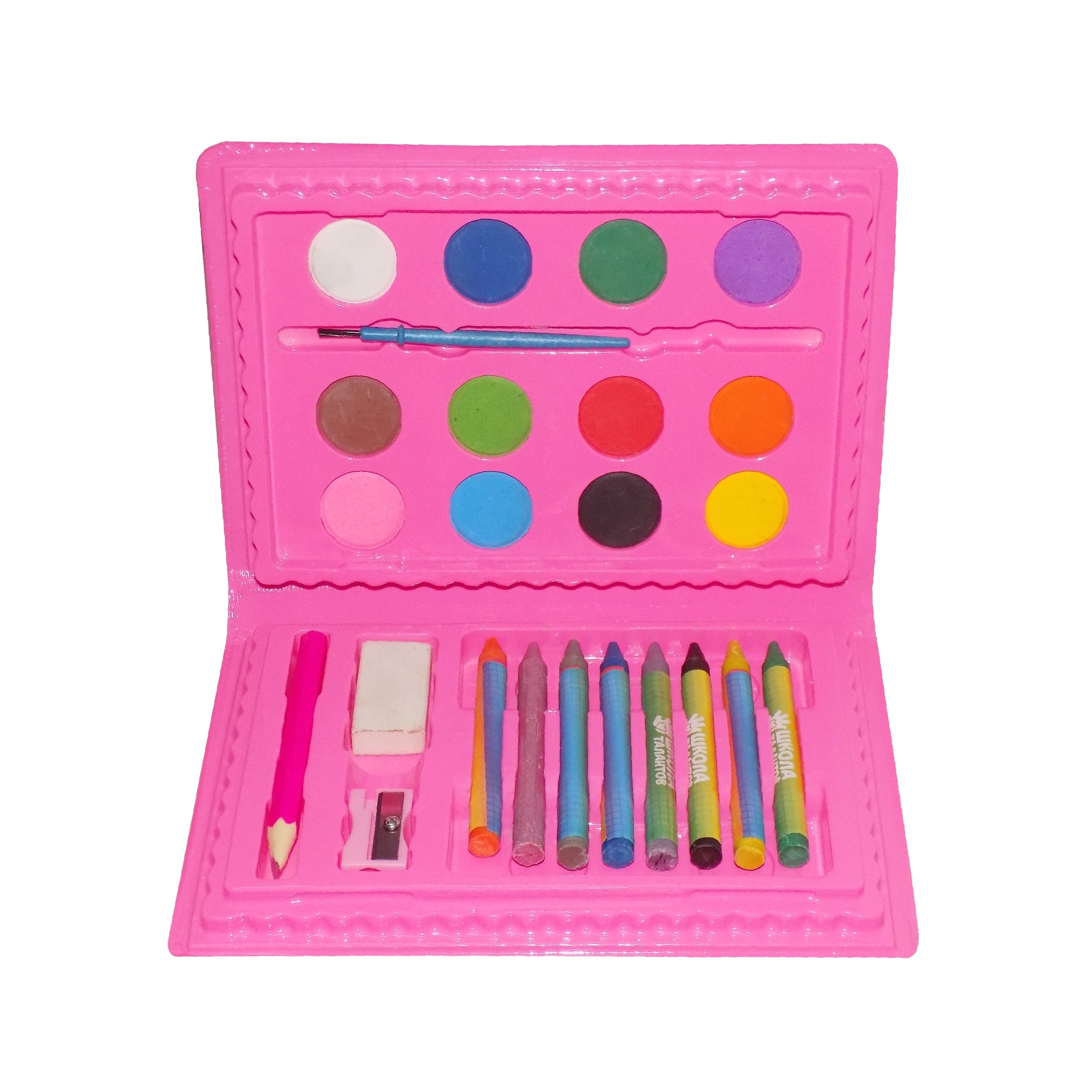 1091 Art Colour Kit Colours Box, (24 Pieces) 