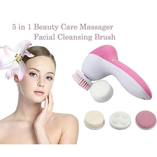 340 -5-in-1 Smoothing Body & Facial Massager (Pink) Dukan Daily