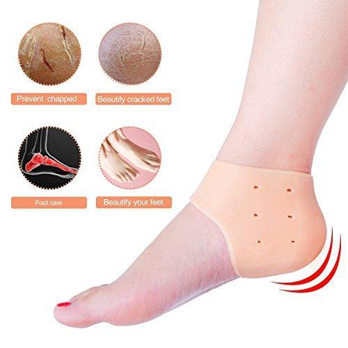 339 Moisturizing Skin Softening Silicone Gel for Dry Cracked Heel Repair (Multicolour) Dukan Daily