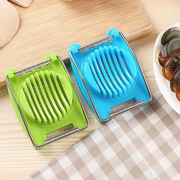 2413 Plastic Multi Purpose Egg Cutter/Slicer with Stainless Steel Wires 