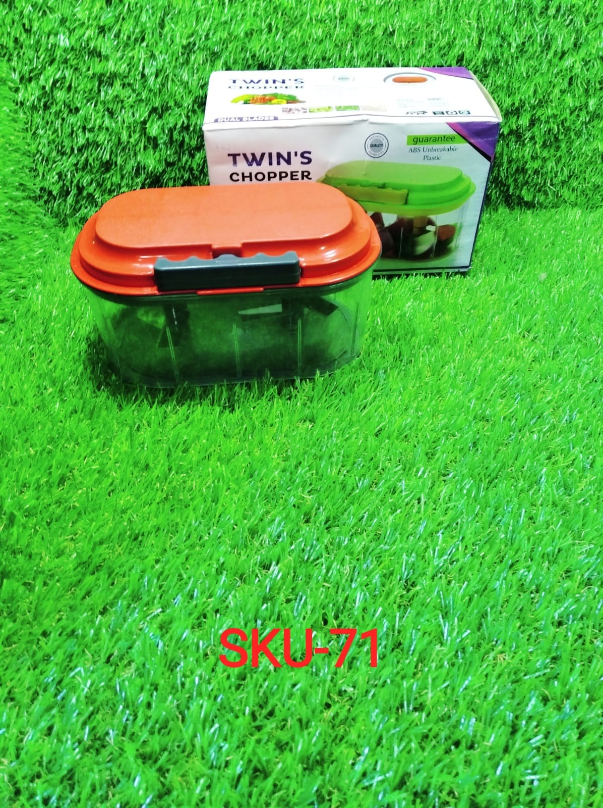 0071 Plastic Vegetable Chopper  (1000 ml) Dukan Daily