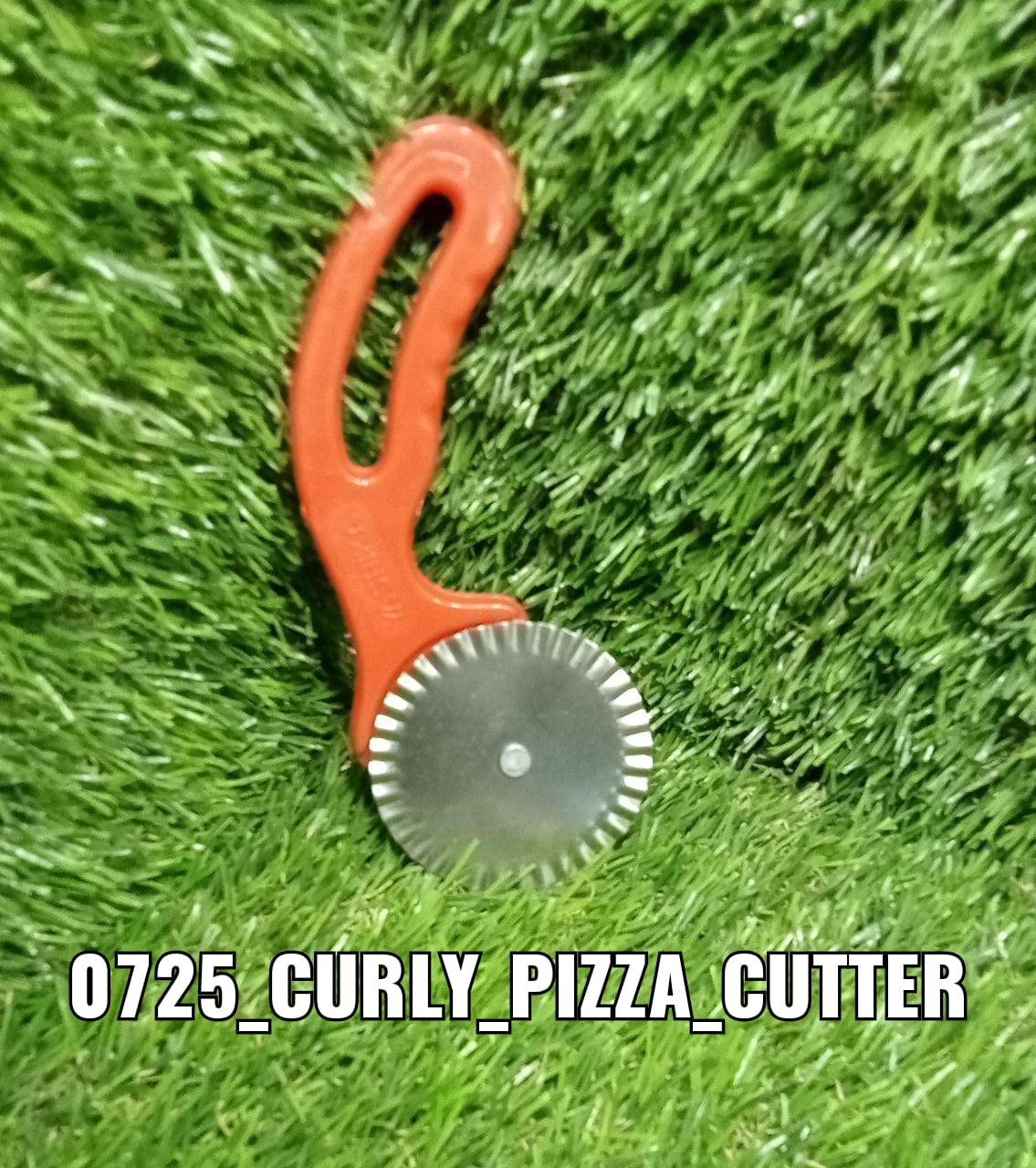 0725 Curly Pizza Cutter/Pastry Cutter/Sandwiches Cutter 