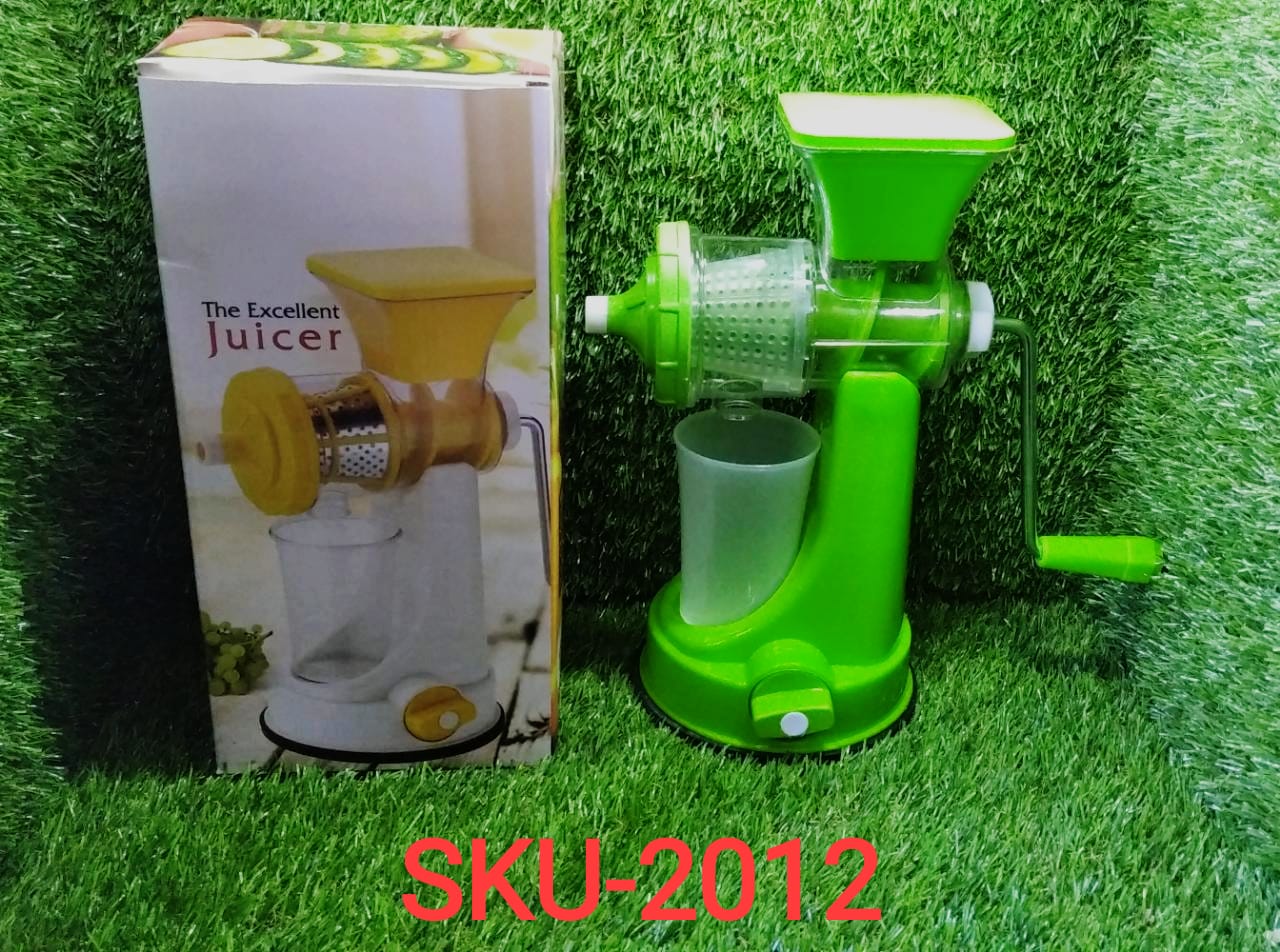 2012_Nano Manual Juicer for Fruits (Multi Color) 