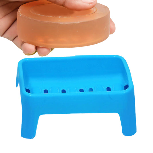 1129 Simple Soap keeping Plastic Case for Bathroom use Dukandaily