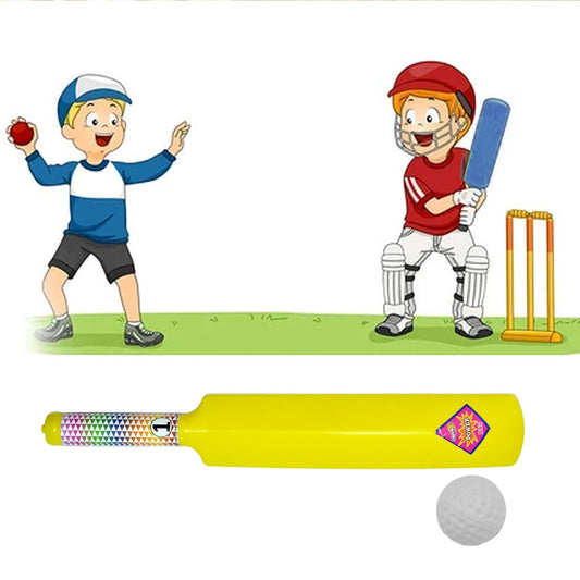 8026 Plastic Cricket Bat Ball Set for Boys and Girls Dukandaily