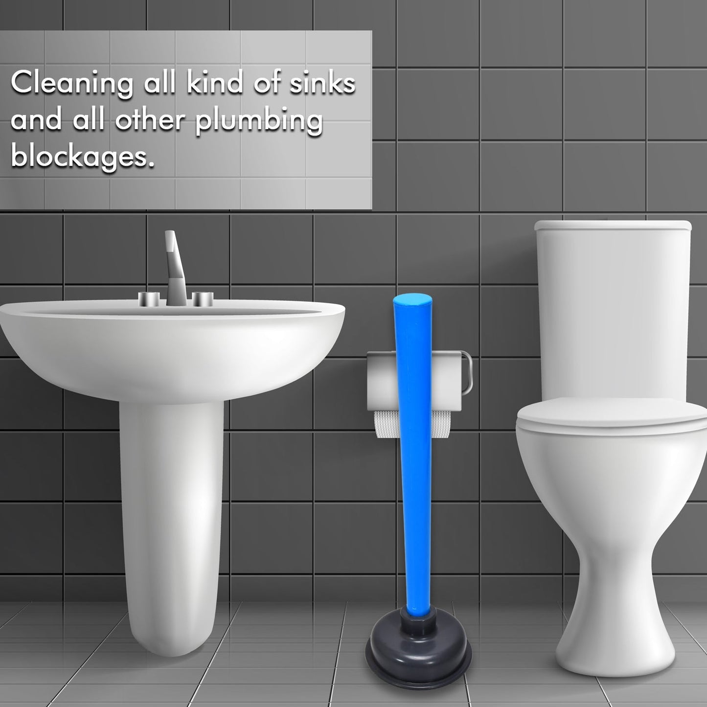 4025 Multifunctional Toilet Plunger, Toilet Blockage Remover Suction Device Dukandaily