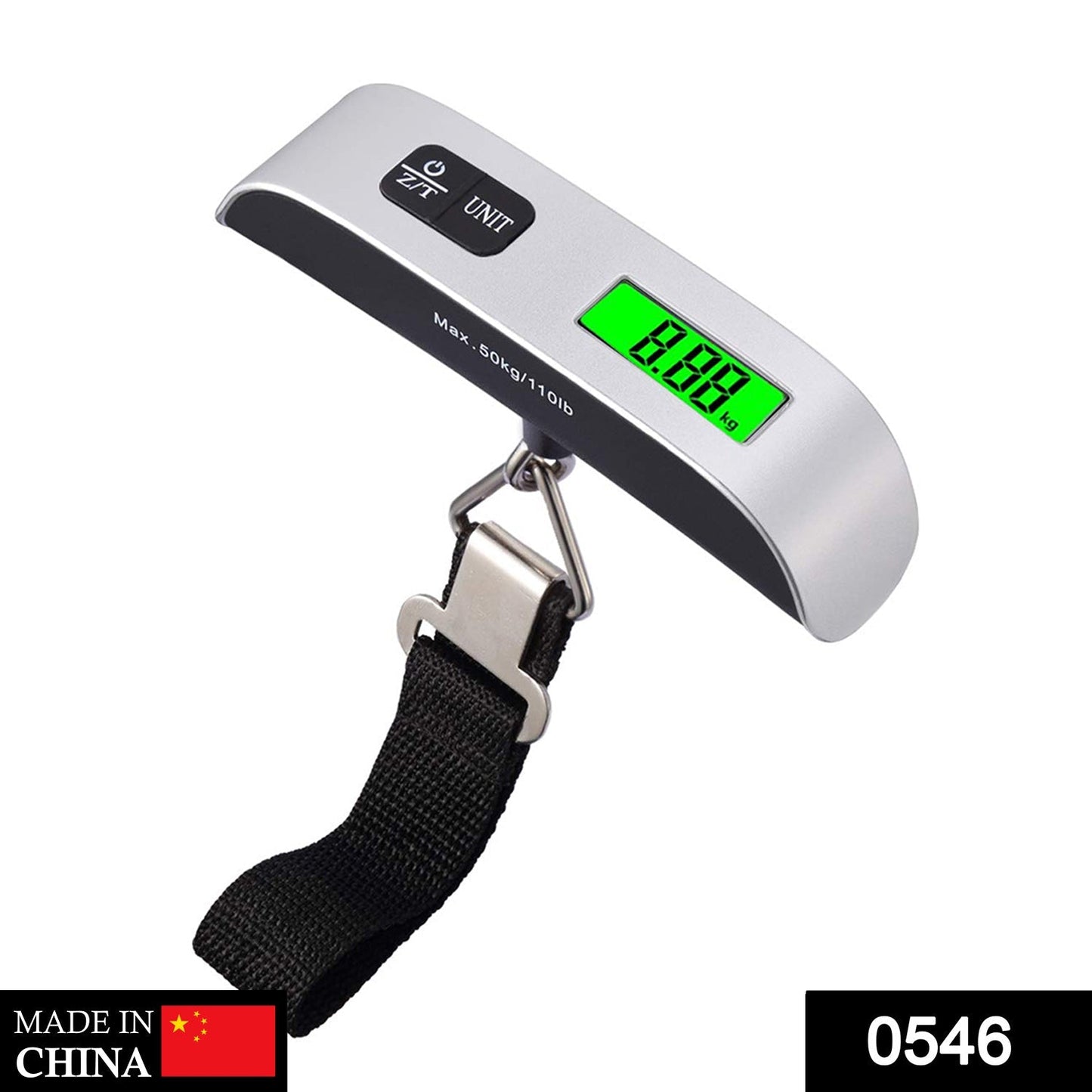 546 Portable LCD Digital Hanging Luggage Scale Dukandaily