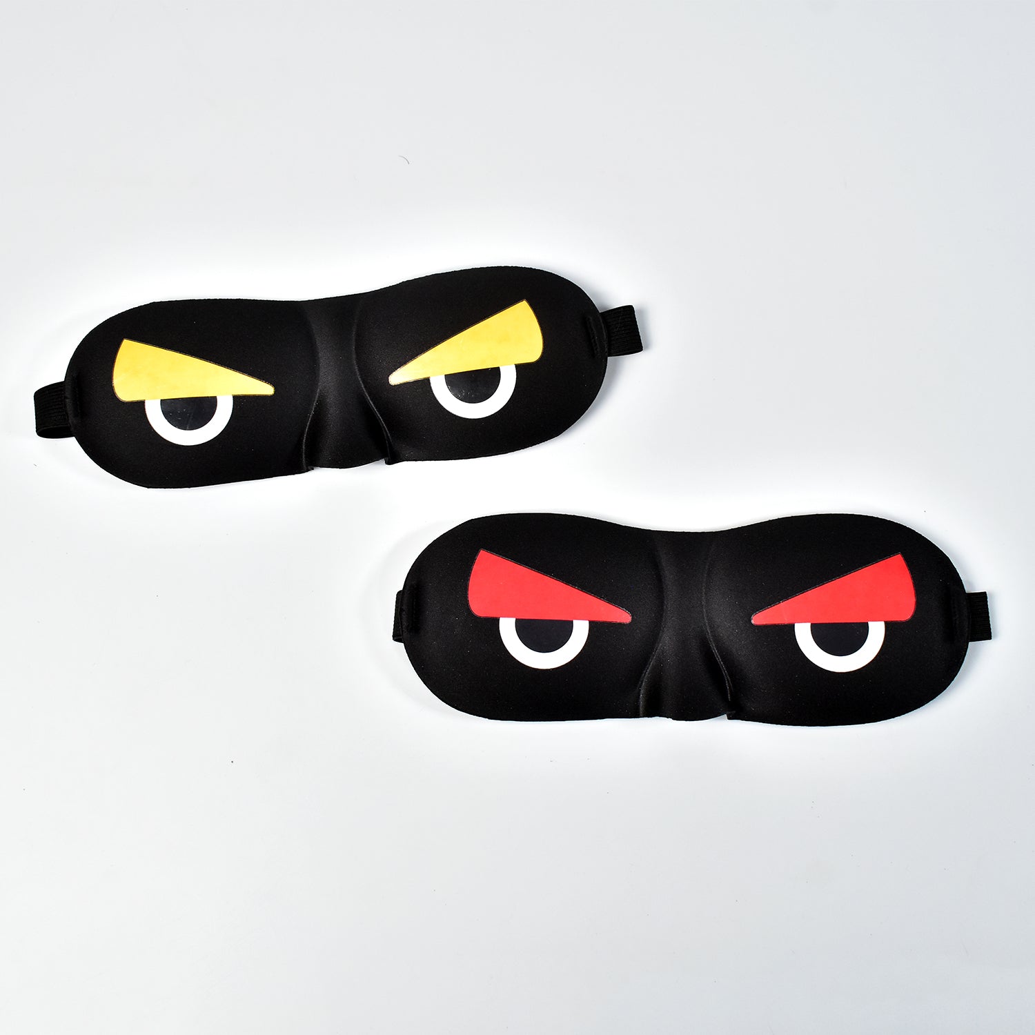 7817  Blind Sleeping Eye Mask Slip Night Sleep Eye black 3D Cotton Cover Super Soft & Smooth Travel Masks for Men Women Girls Boys Kids Dukandaily