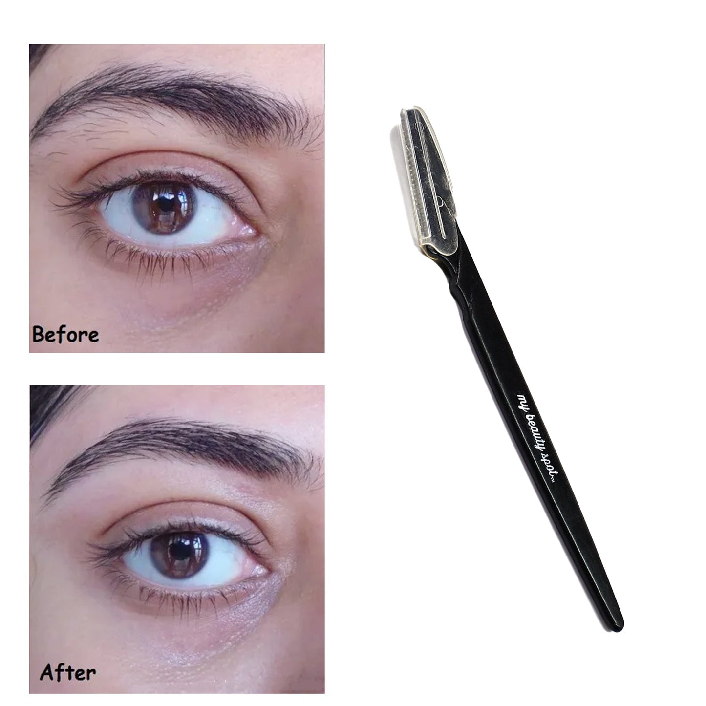 6295 Reusable Blink & Glow Face Razor for Women - 1 Razor | Painless Facial Hair Removal | Eyebrow Shaper. DukanDaily