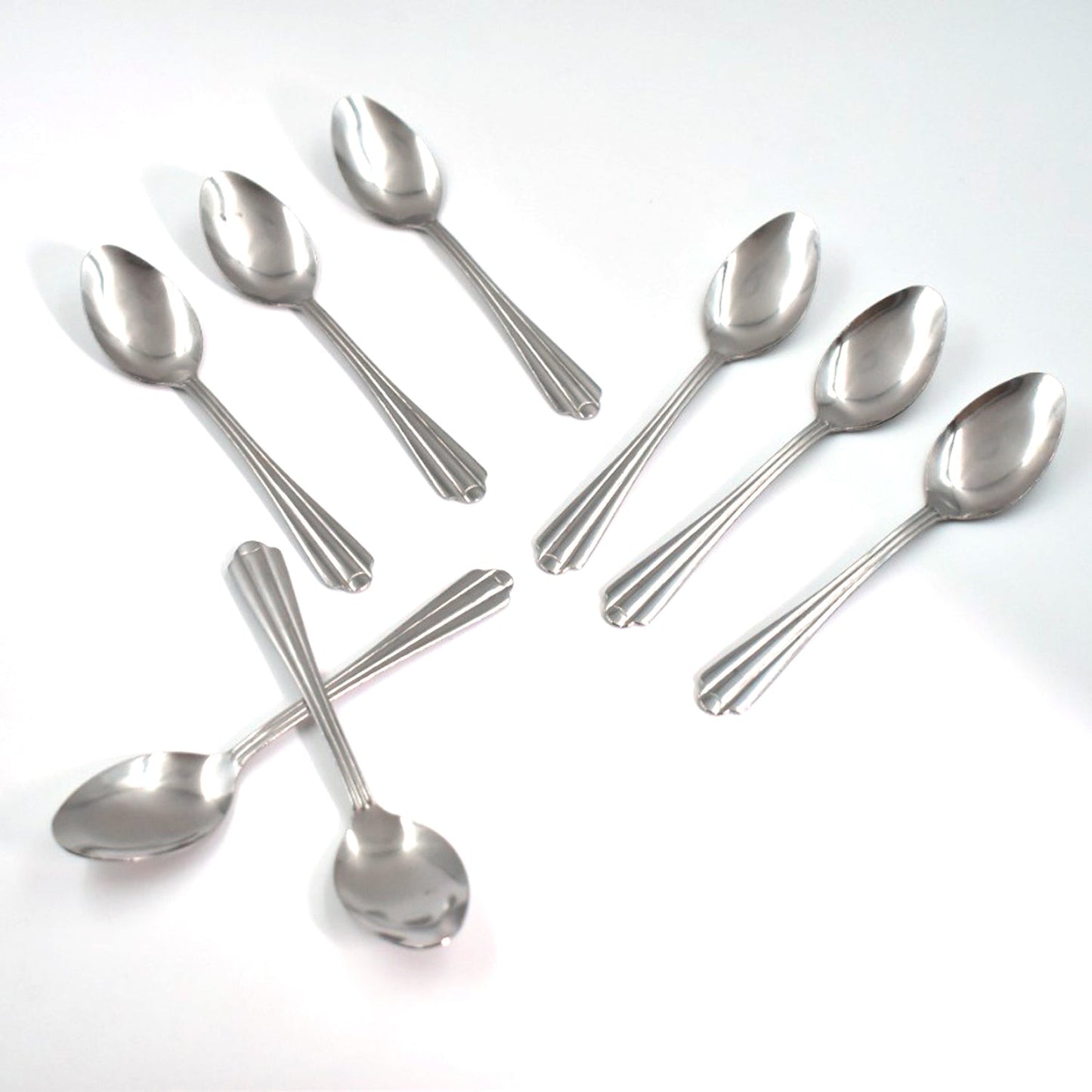 2779 (set of 8pc) small tea spoon Set for Tea, Coffee, Sugar & Spices, Small Spoons Dukandaily