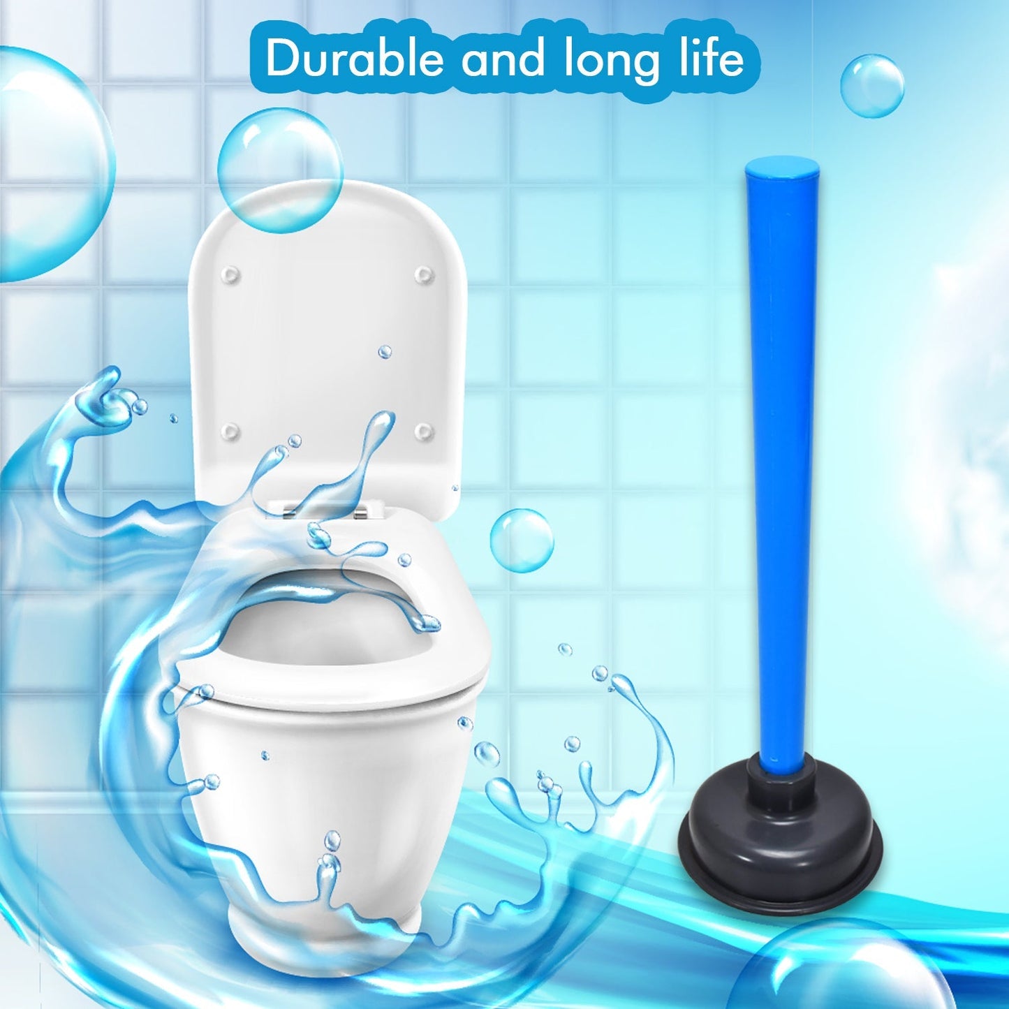 4025 Multifunctional Toilet Plunger, Toilet Blockage Remover Suction Device Dukandaily
