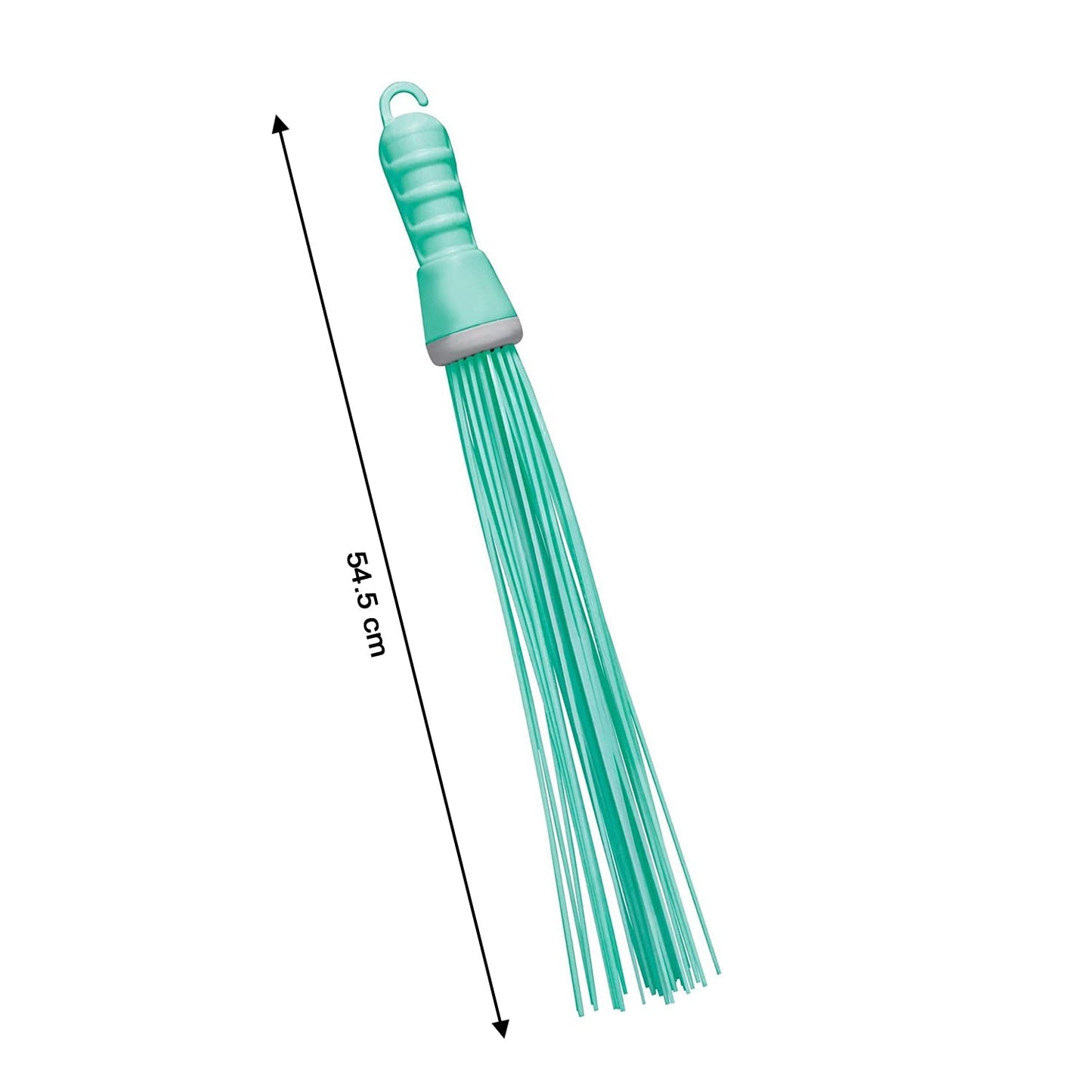 4024 Plastic Hard Bristle Broom for Bathroom Floor Cleaning and Scrubbing, Wet and Dry Floor Cleaning Dukandaily