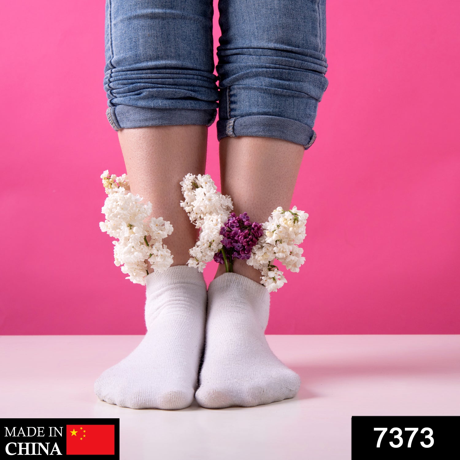 7373 Mix Design socks for Women Dukandaily