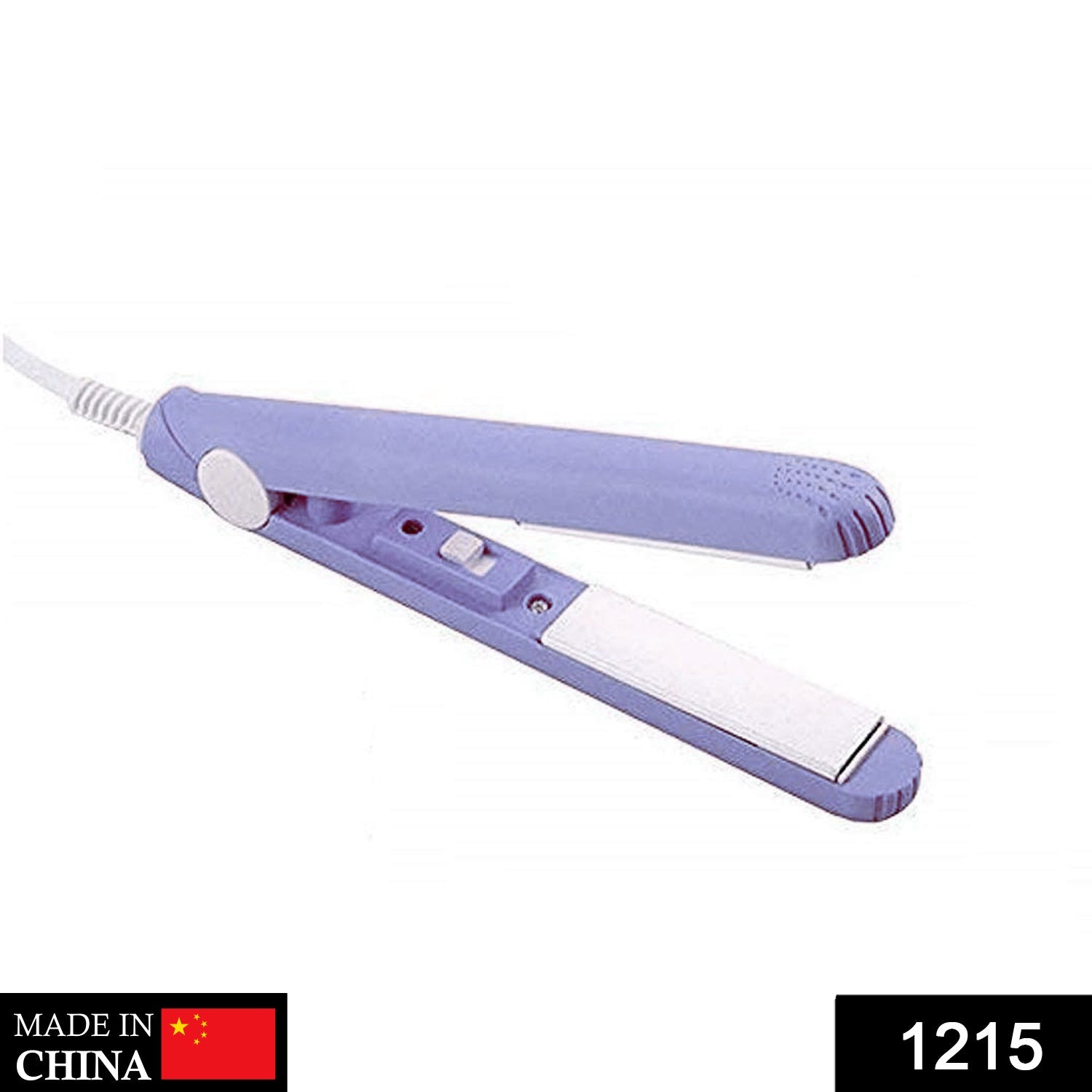 1215 Mini Portable Electronic Hair Straightener and Curler Dukandaily