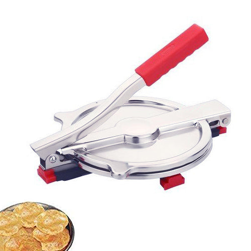 0793 Manual Stainless Steel Puri Press Machine/Maker with Handle (6 inch) Dukandaily