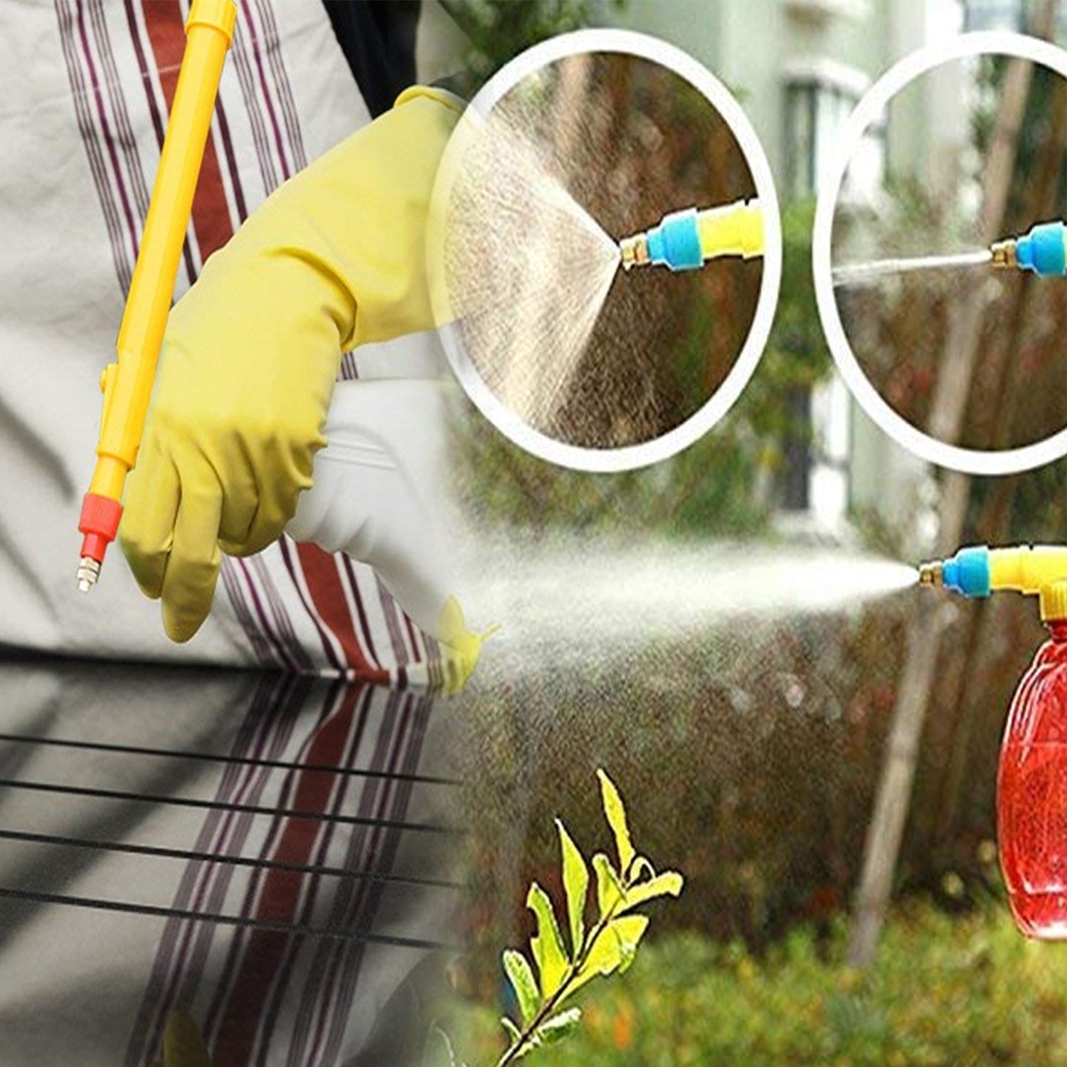 468 Bottle Sprayer for Plants Garden Pesticide Car Wash with Adjustable Brass Nozzle Sprayer (Handheld Pump) Dukandaily