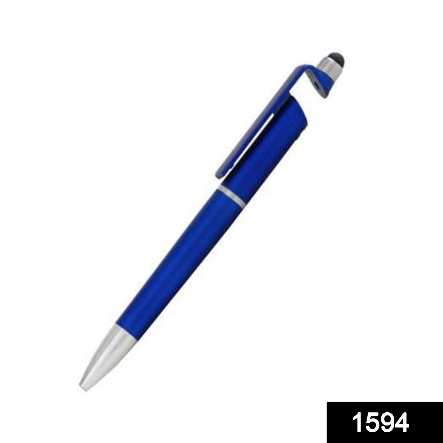 1594 3 in 1 Ballpoint Function Stylus Pen with Mobile Stand Dukandaily