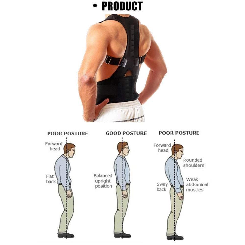 388 Real Doctor Posture Corrector (Shoulder Back Support Belt) Dukandaily