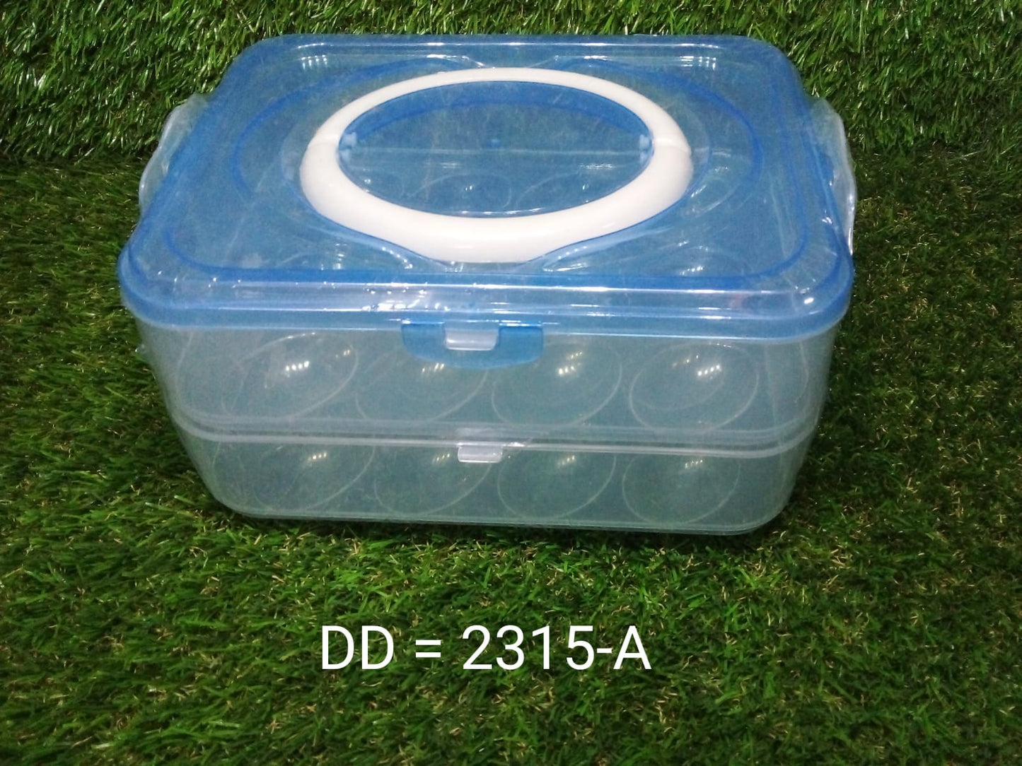2315A Double Layer 24 Grid Egg Storage Box for Egg Storage Container Dukandaily