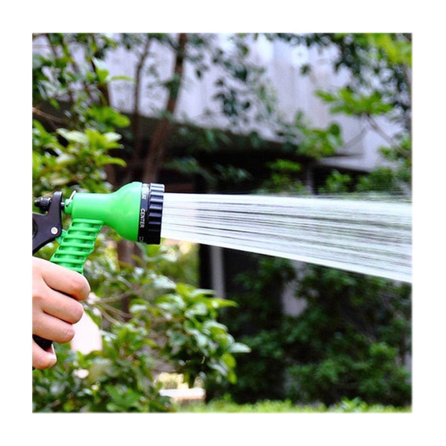 0477 Plastic Garden Hose Nozzle Water Spray Gun Connector Tap Adapter Set Dukandaily