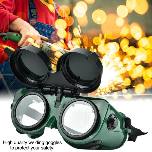 417 Welding Goggles (Dark Green, Large) Dukandaily