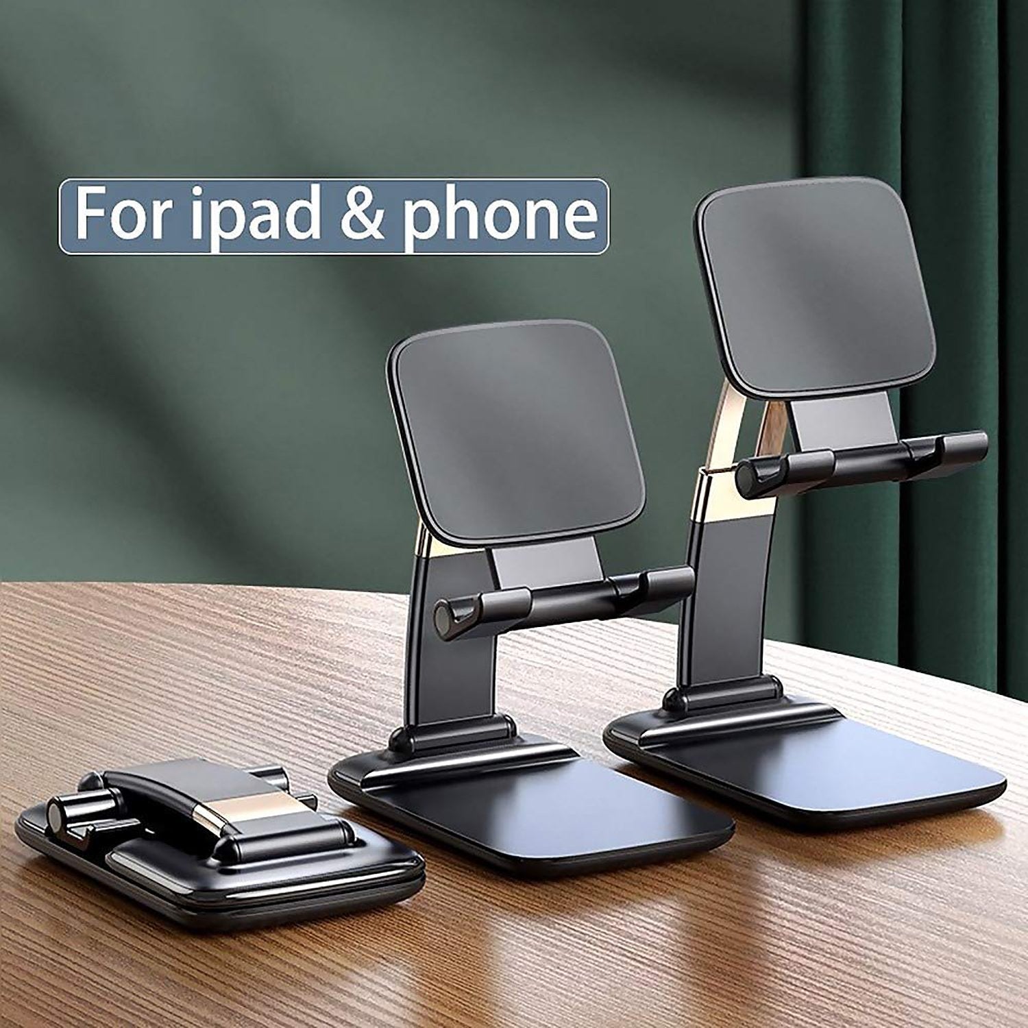 1286A Phone Holder for Table, Foldable Universal Mobile Stand for Desk DukanDaily