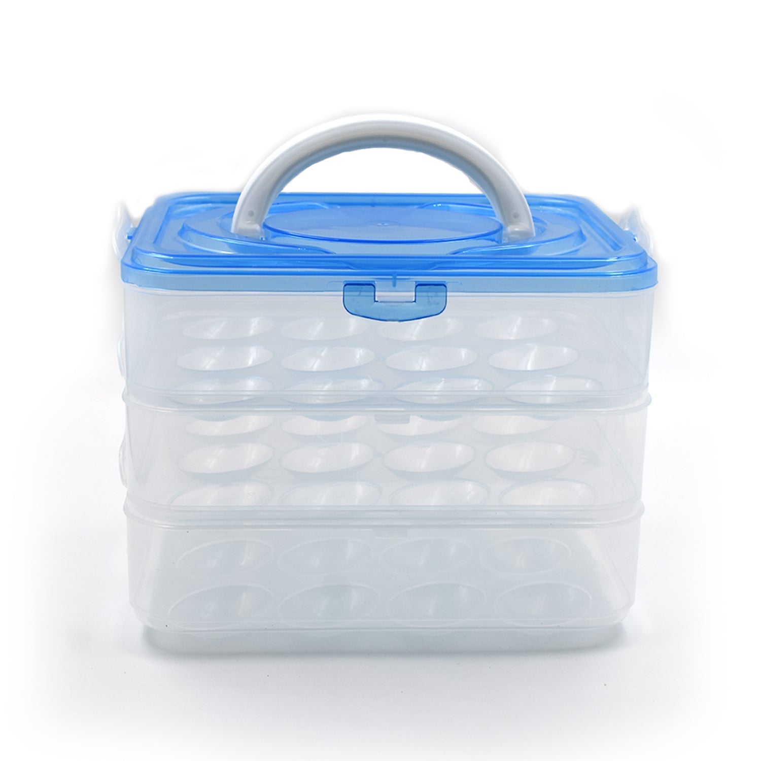 2643 3-Layer Plastic Refrigerator Egg Storage Box (36 Grid) Dukandaily