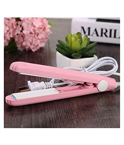 1215 Mini Portable Electronic Hair Straightener and Curler Dukandaily