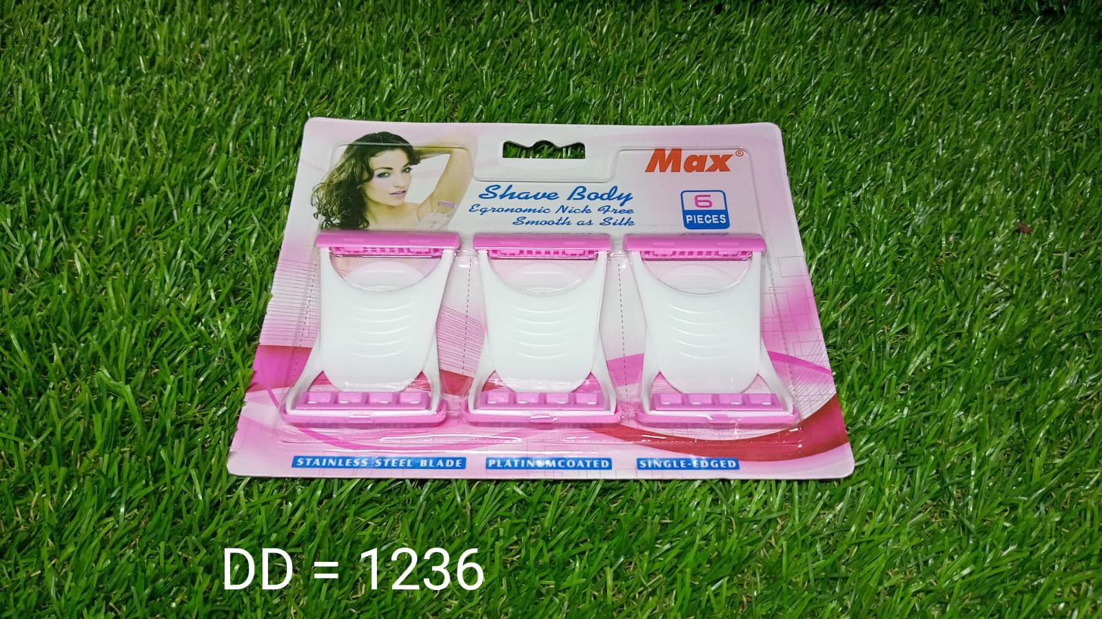 1236 Disposable Body Skin Hair Removal Razor for Women  Pack of 6 Dukandaily