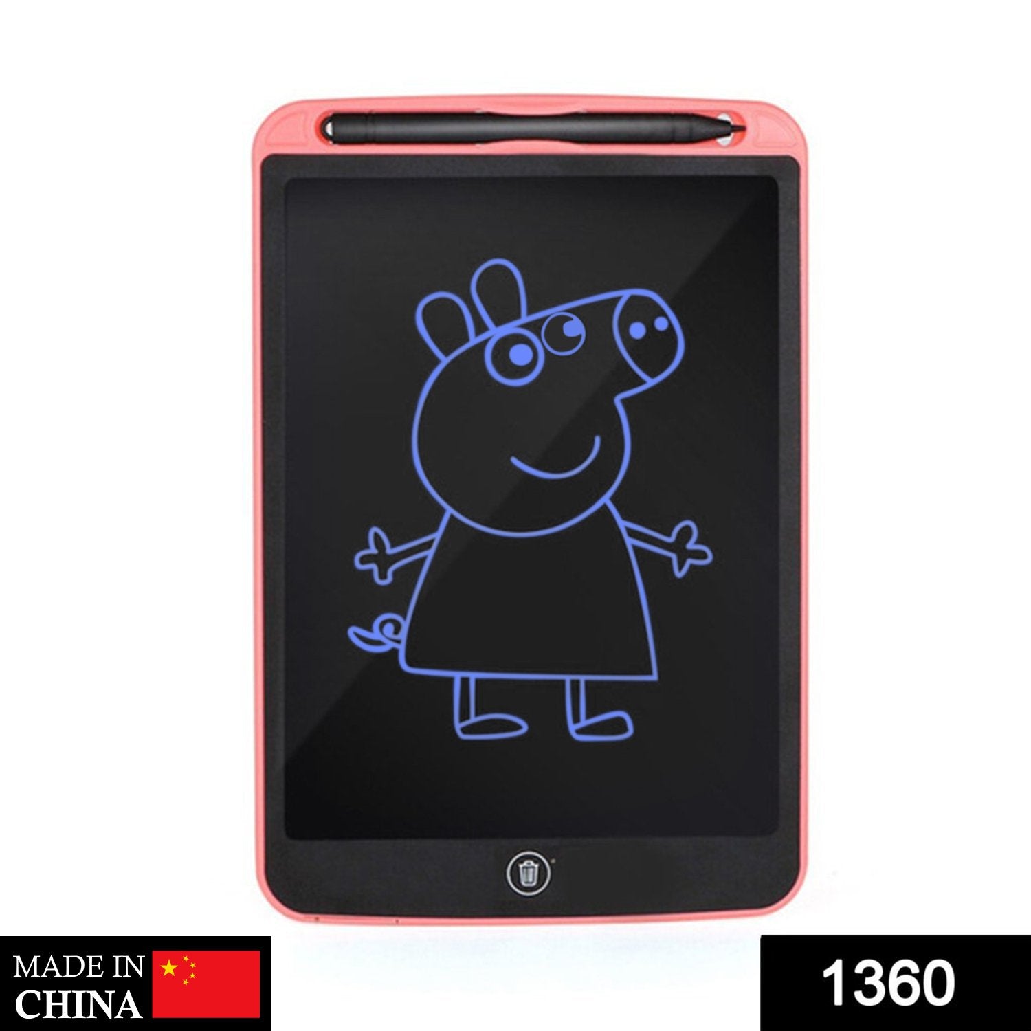 1360 LCD Portable Writing Pad/Tablet for Kids - 8.5 Inch Dukandaily